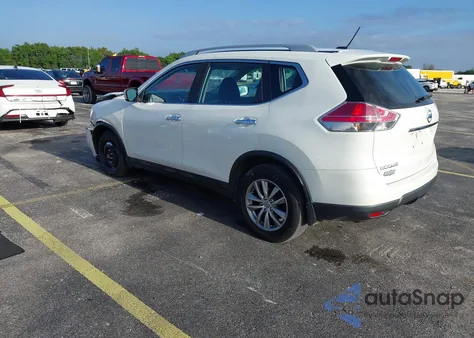 2016 Nissan Rogue S/Sl/Sv z USA, uszkodzony, nr VIN 5N1AT2MT3GC731490